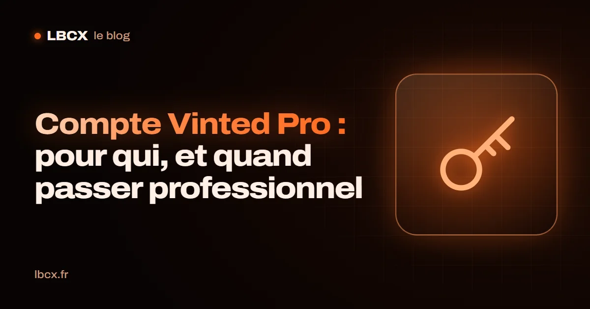 Compte Vinted Pro : pour qui, et quand passer professionnel