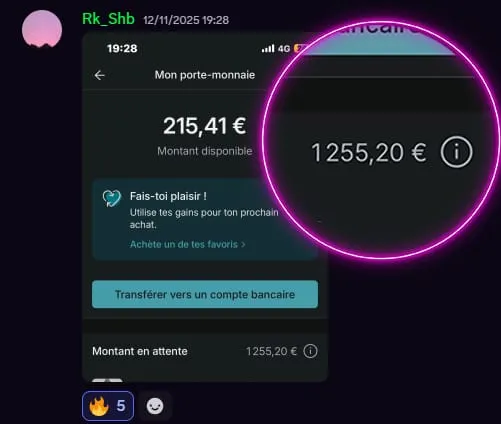 Résultat d'un membre LBCX